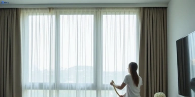 Delicate sheer drape cleaning pyrmont-nsw Fresho Curtain Cleaning