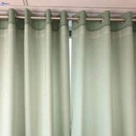 Stained curtain before professional treatment in pyrmont-nsw
